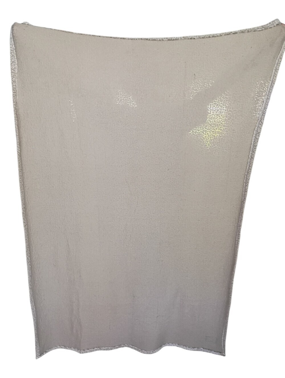 NWOT Kingston Cream Blanket 80" × 50" - Picture 3 of 3
